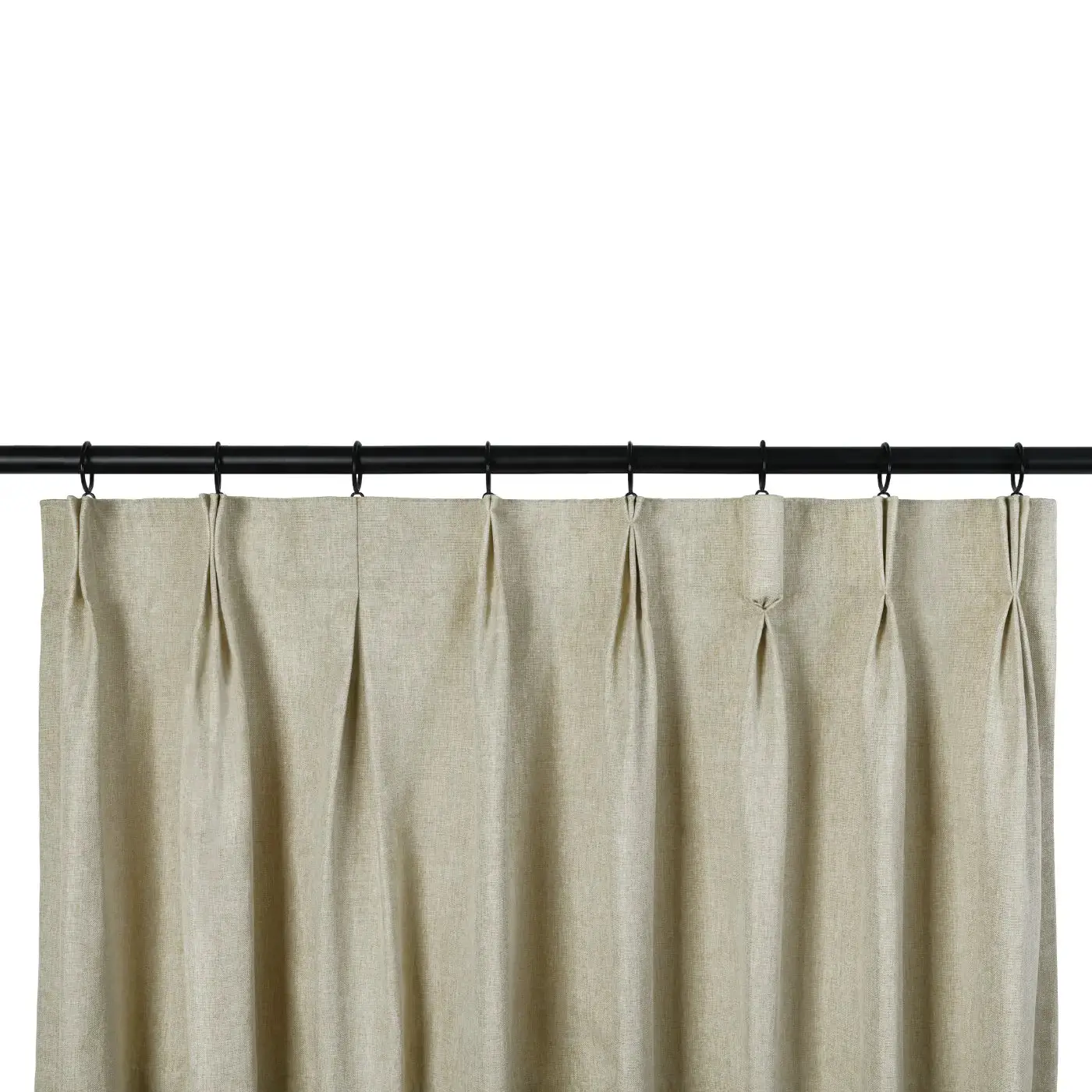8-in-1 Drapery Pleated Headers Mock Up Sample