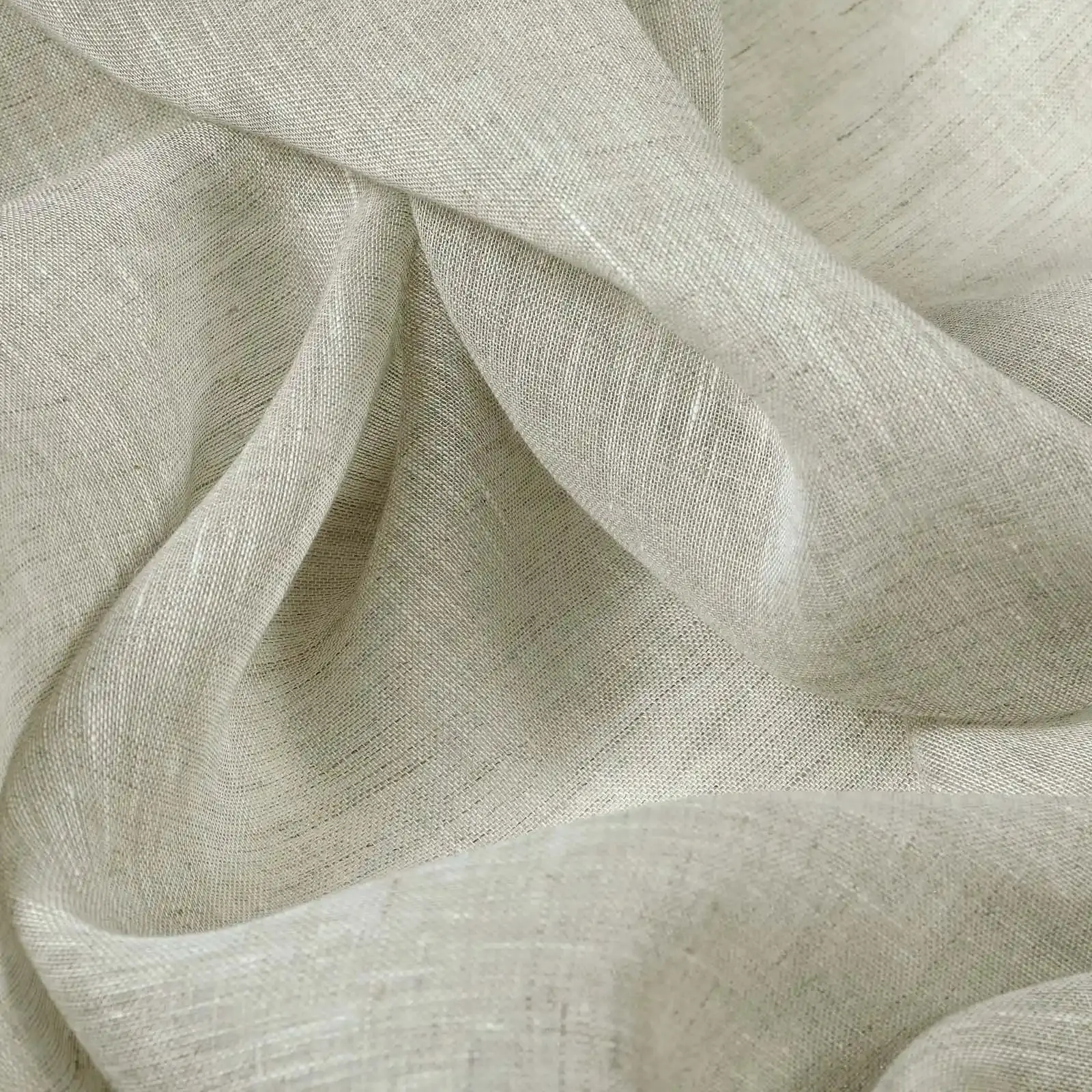Joy 100% European Flax Linen Sheer Curtain Pleated - Image 15