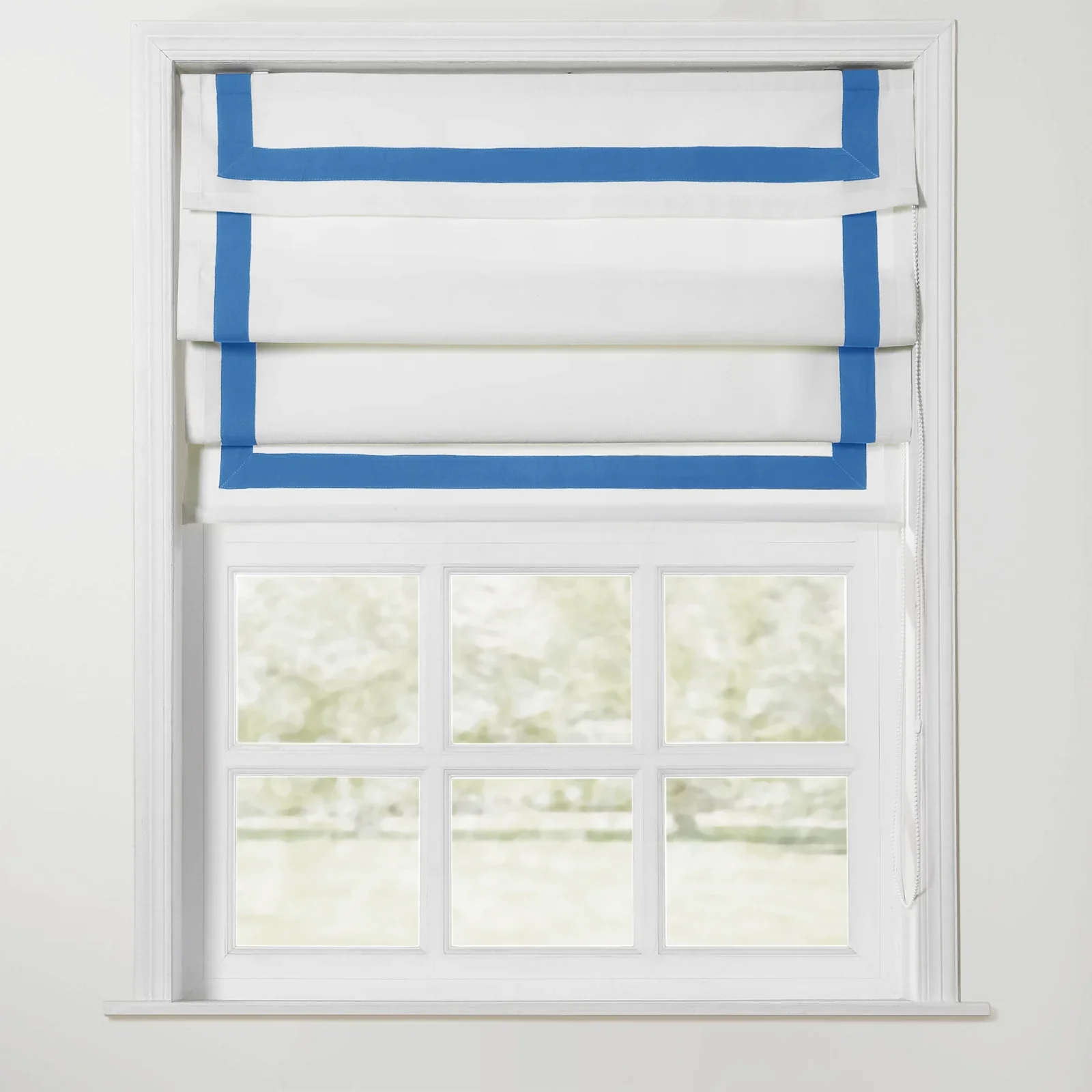Tyrone Roman Shade with Border Cord Lift - Image 17