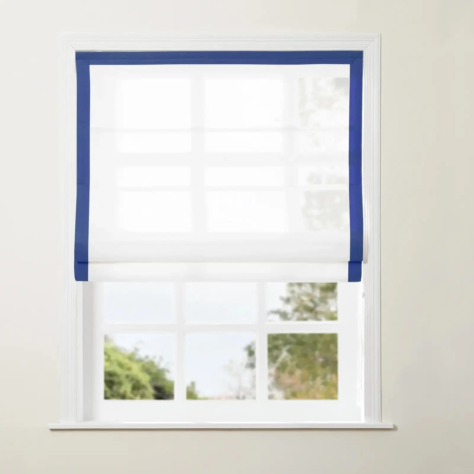 Tyrone Roman Shade with Border Cord Lift - Image 32