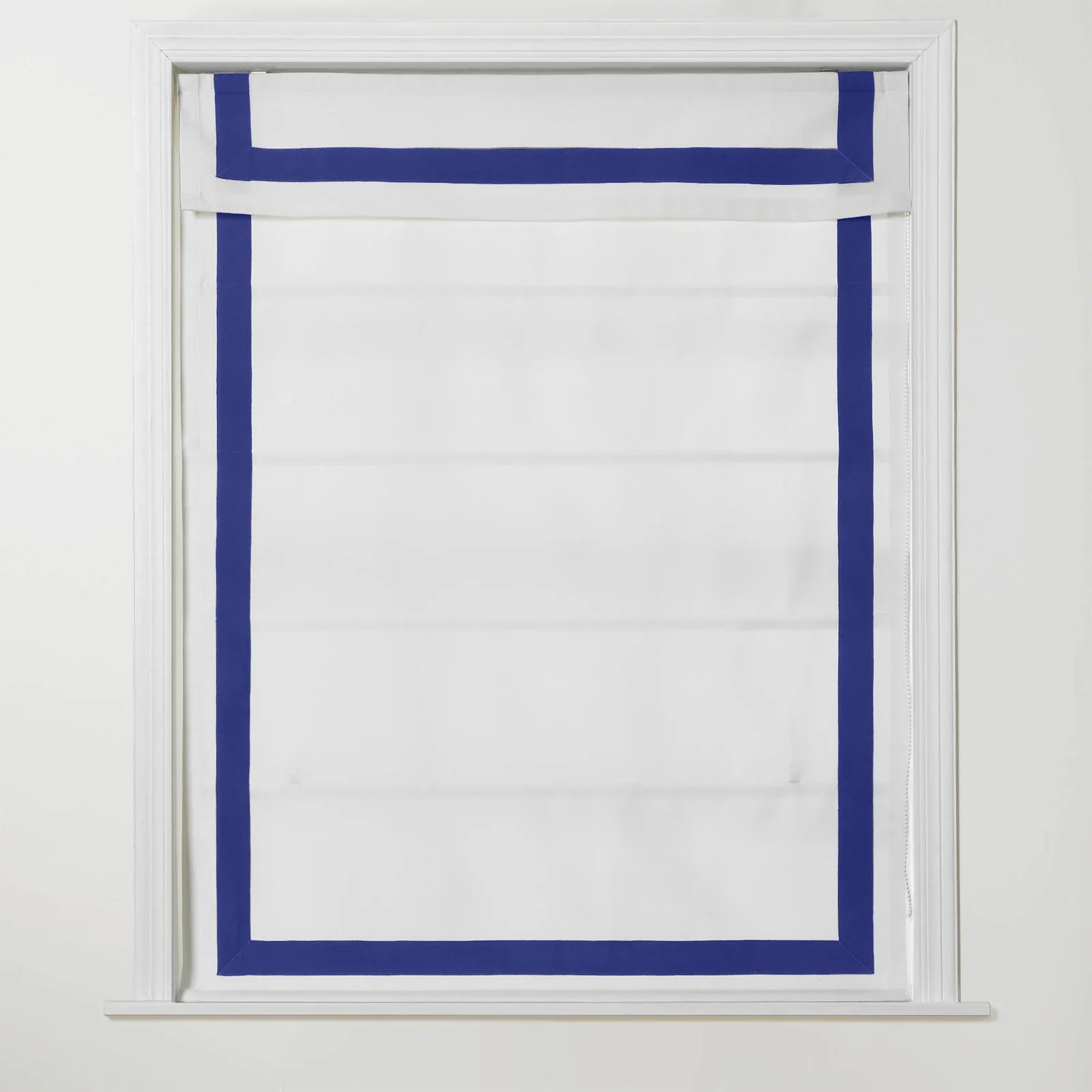 Tyrone Roman Shade with Border Cord Lift - Image 4