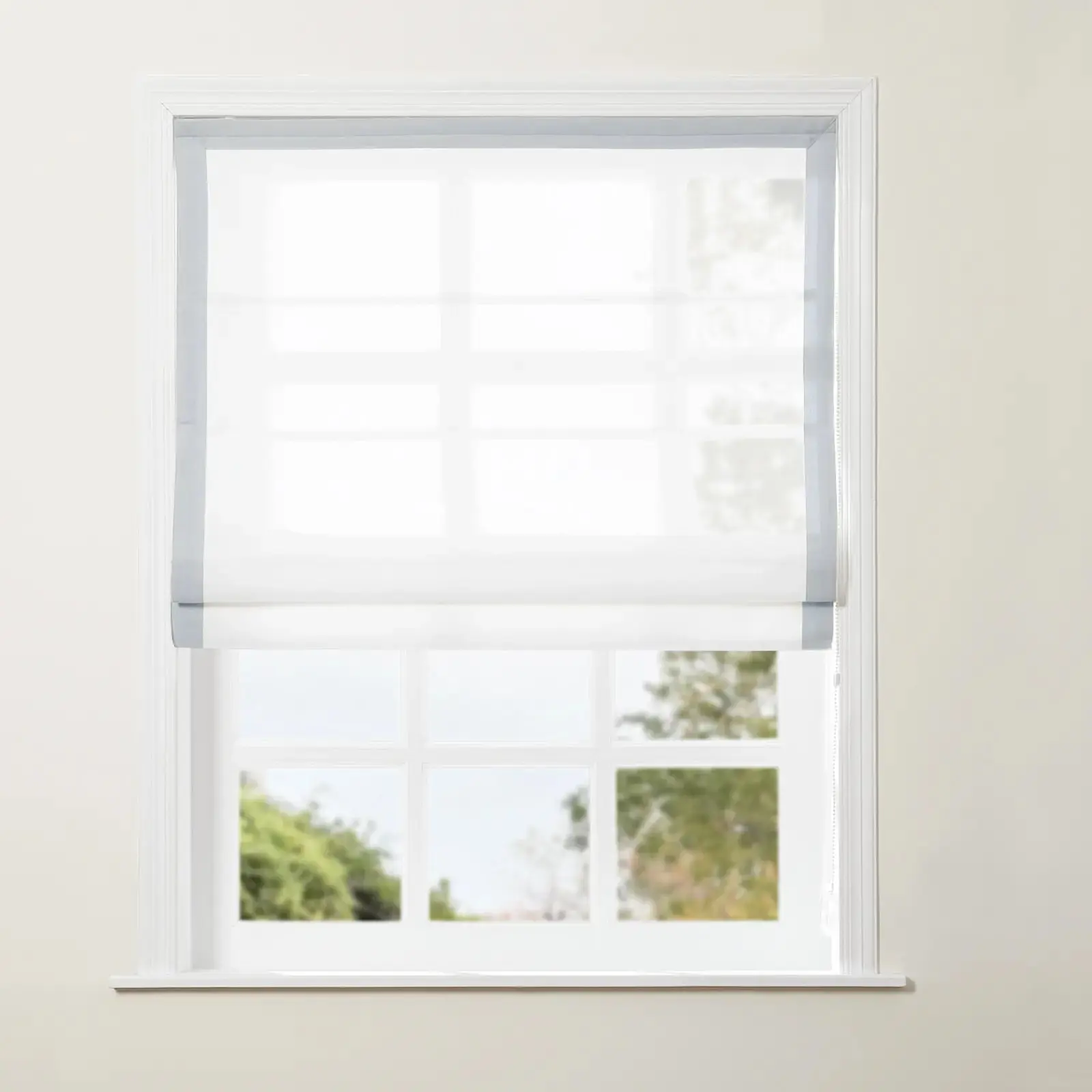 Tyrone Roman Shade with Border Cord Lift - Image 48
