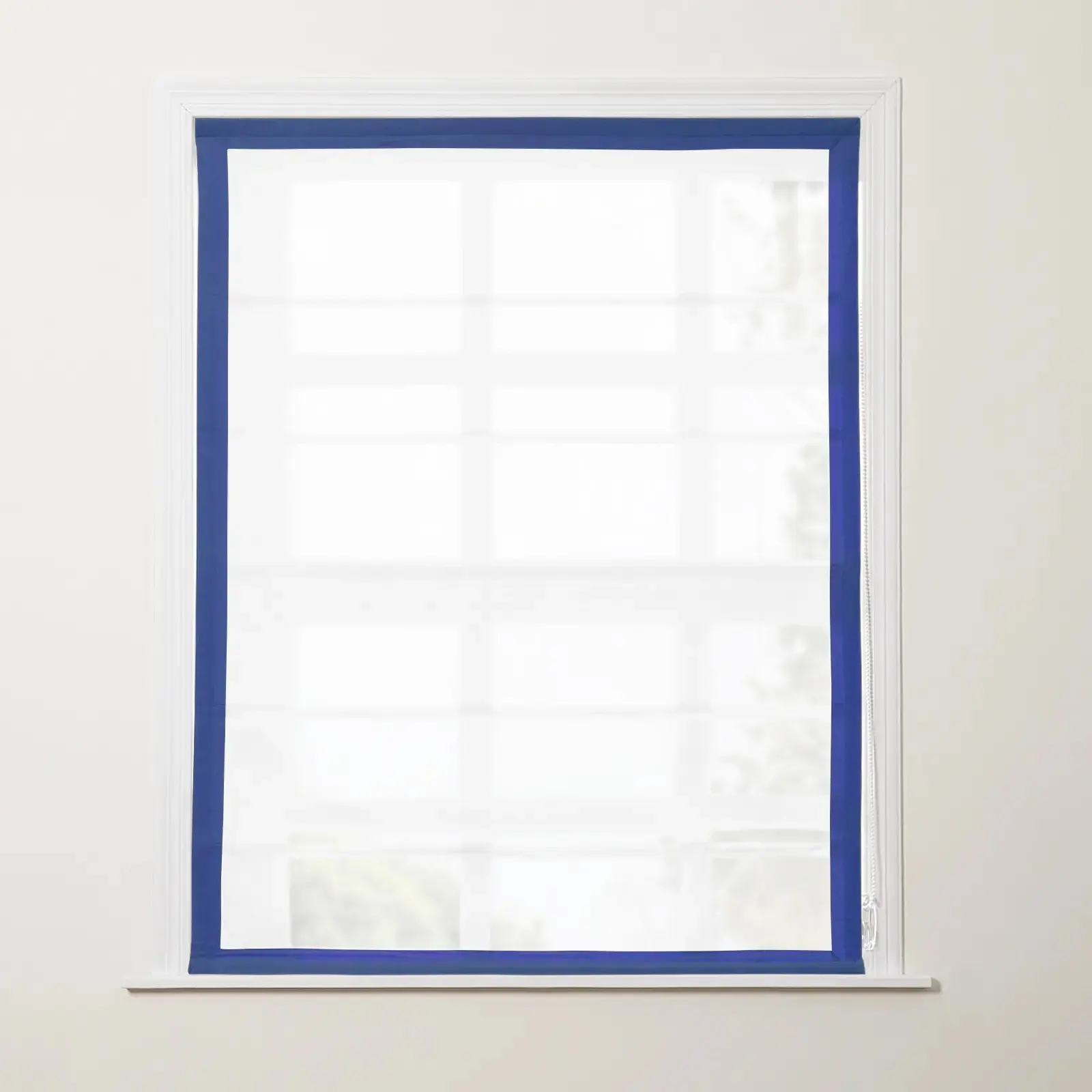 Tyrone Roman Shade with Border Cord Lift - Image 5