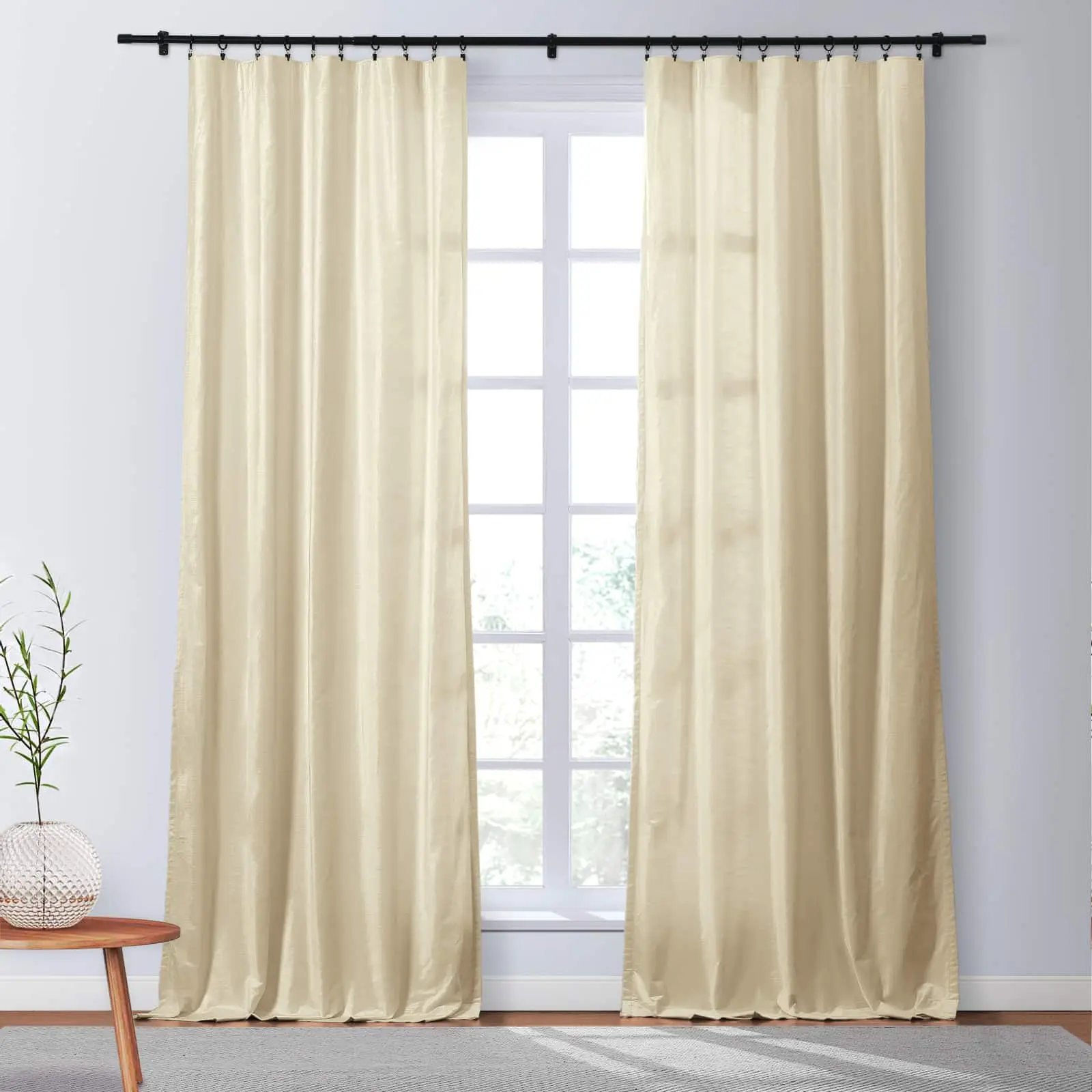 Veda Luster Cotton Velour Drapery Soft Top - Image 13