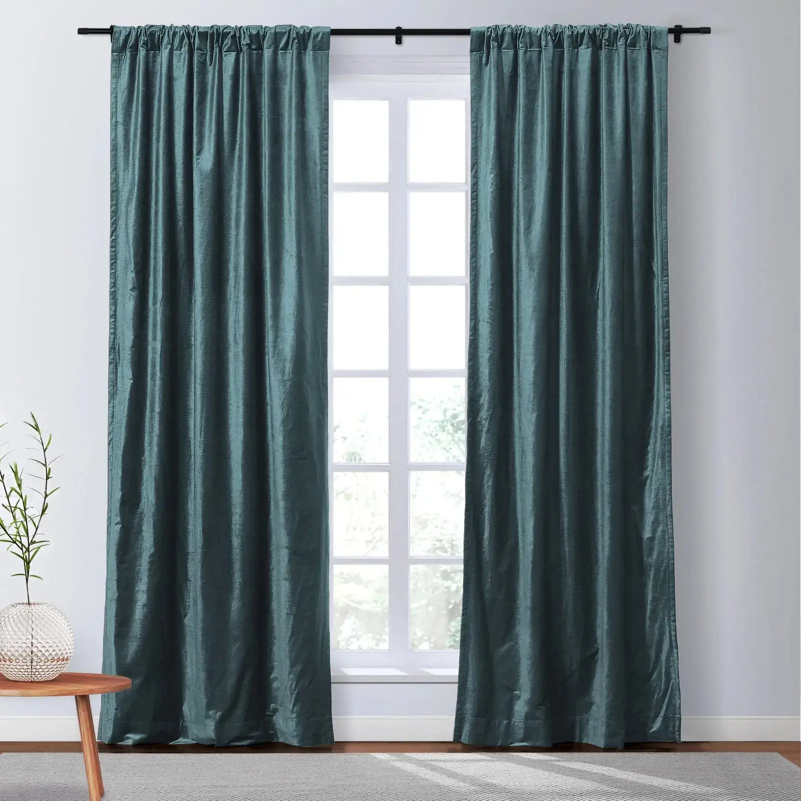 Veda Luster Cotton Velour Drapery Soft Top - Image 29