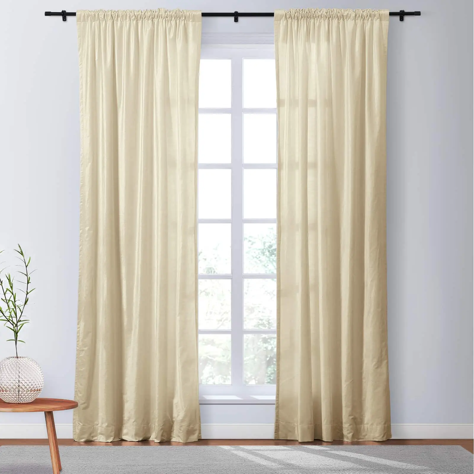 Veda Luster Cotton Velour Drapery Soft Top - Image 3