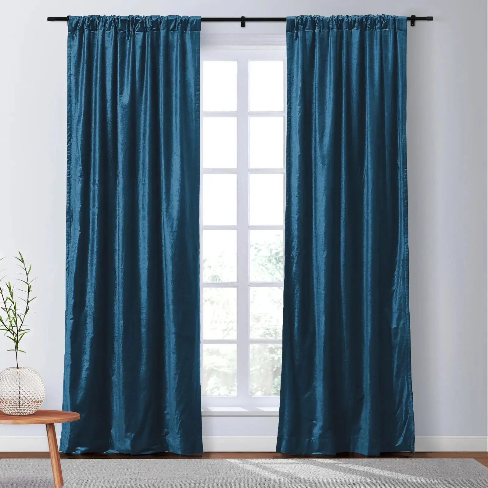 Veda Luster Cotton Velour Drapery Soft Top - Image 30