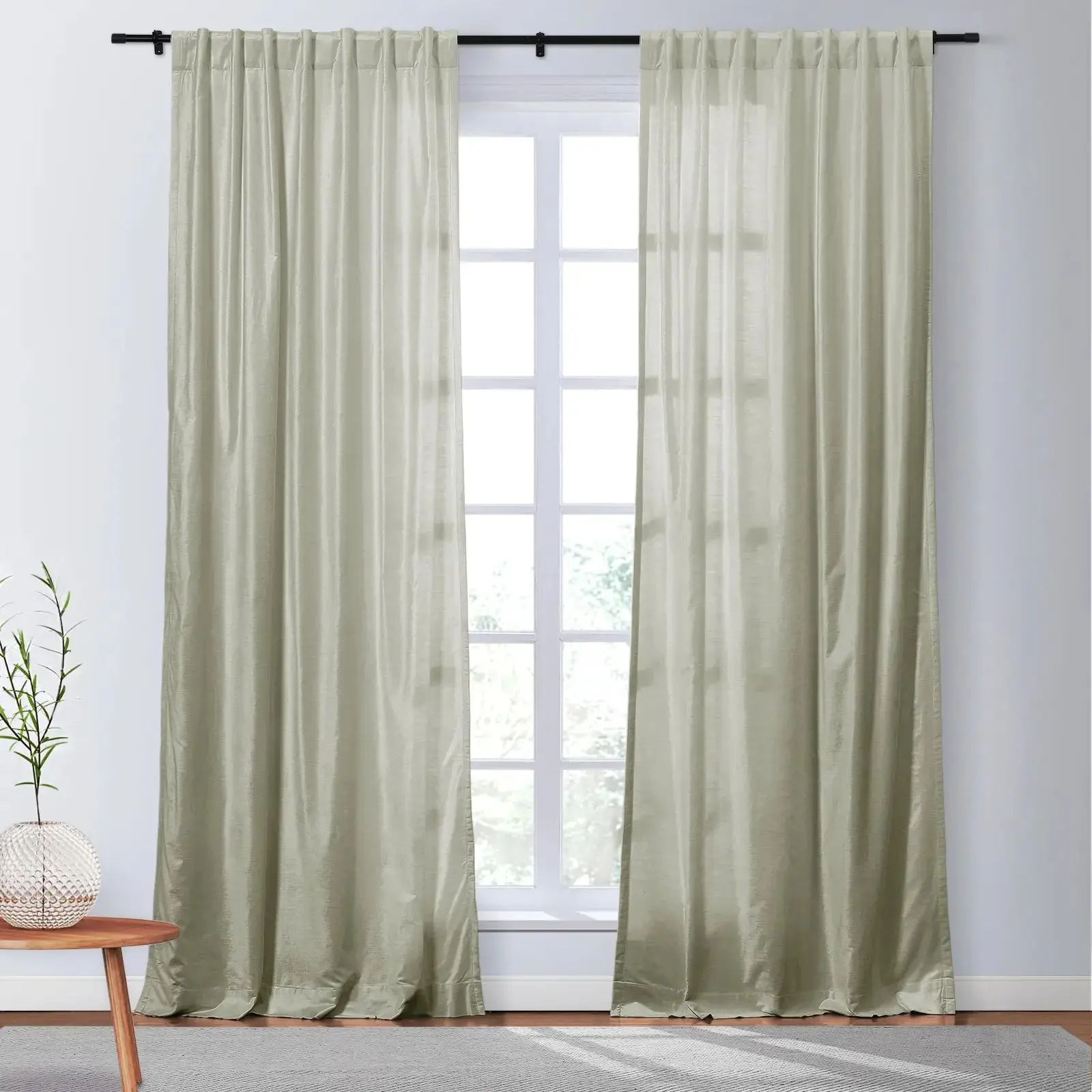 Veda Luster Cotton Velour Drapery Soft Top - Image 33