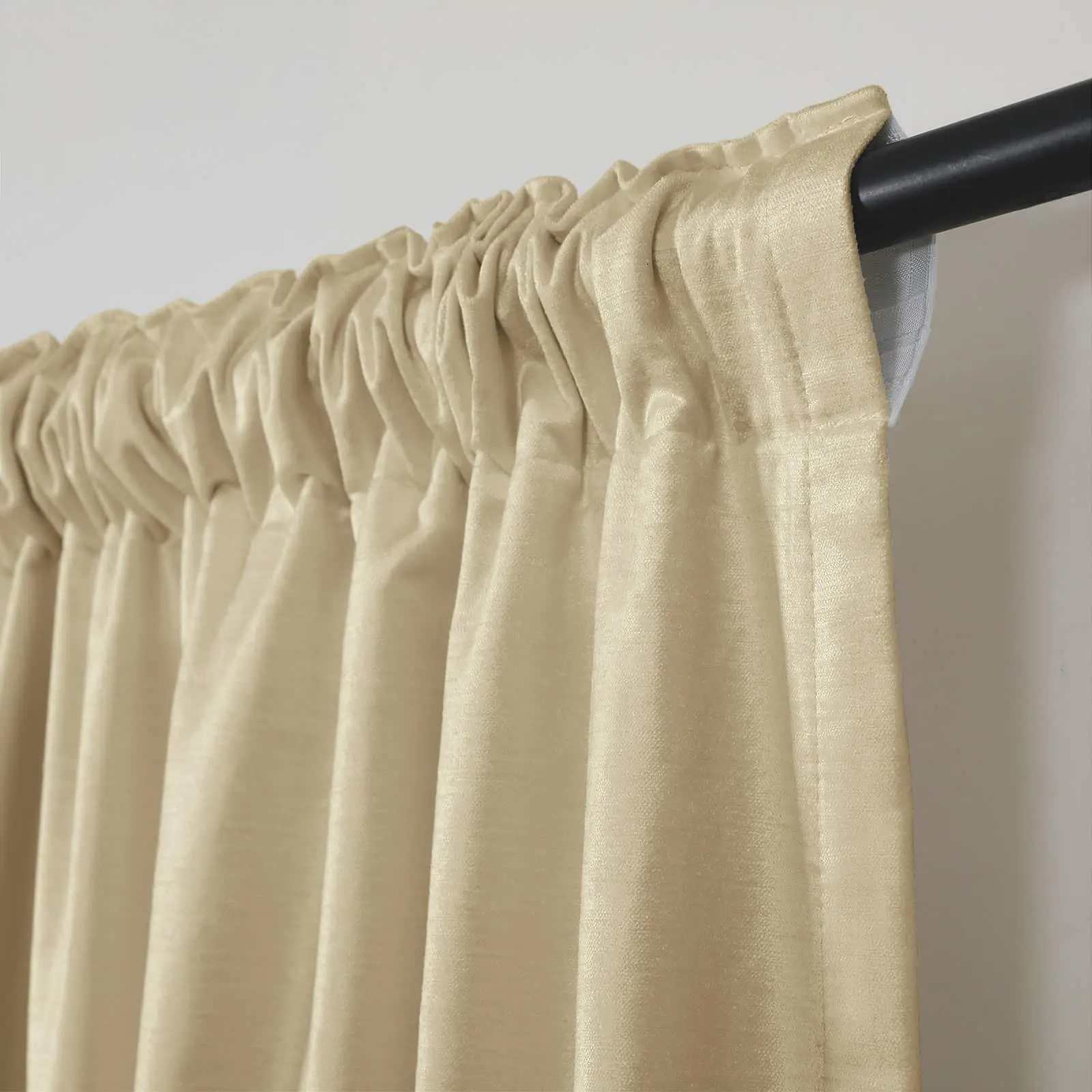 Veda Luster Cotton Velour Drapery Soft Top - Image 4