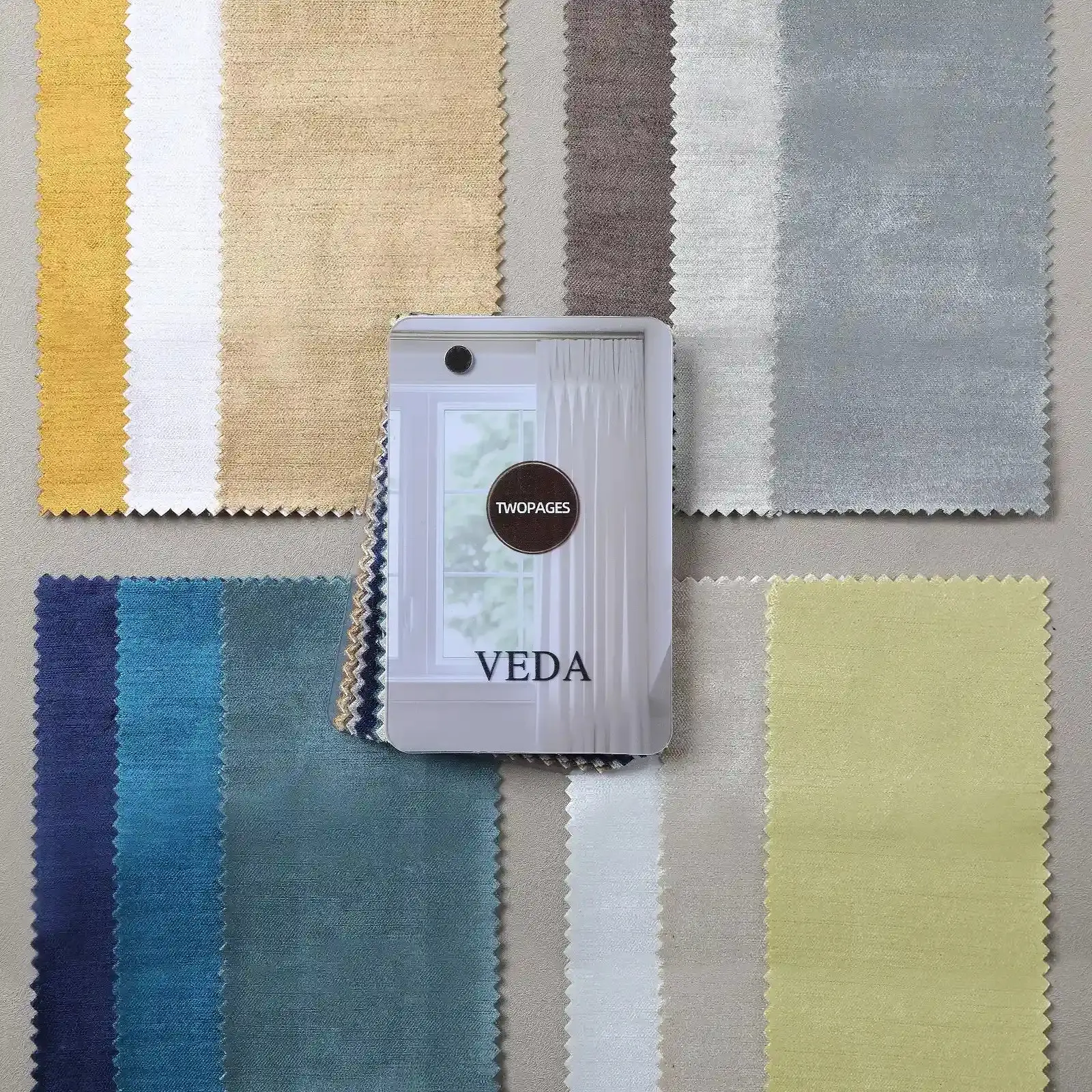 Veda Cotton Velour Booklet 12 Colors - Image 2