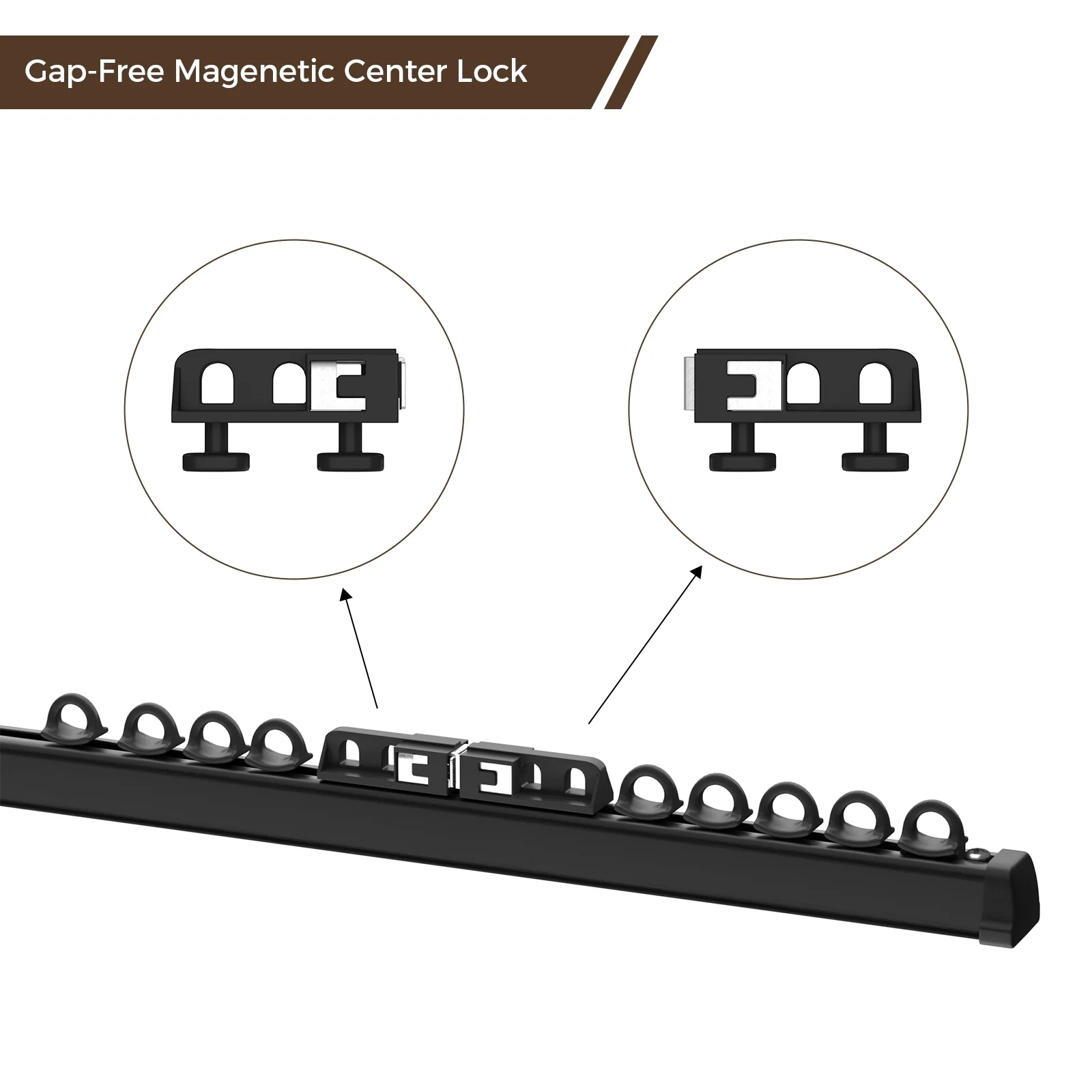 Velin Bendable Single Ceiling Curtain Track - Image 7