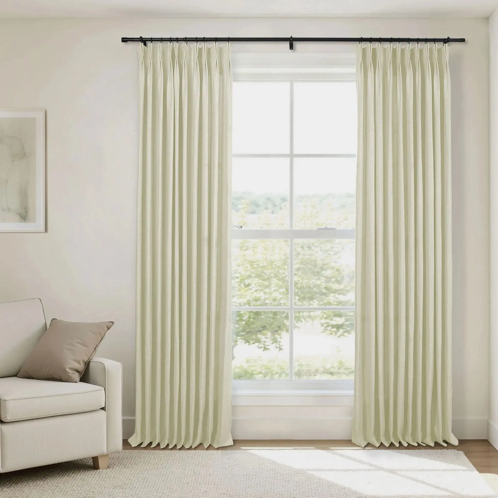 Zola Custom Heavyweight Curtain Pleated - Image 12