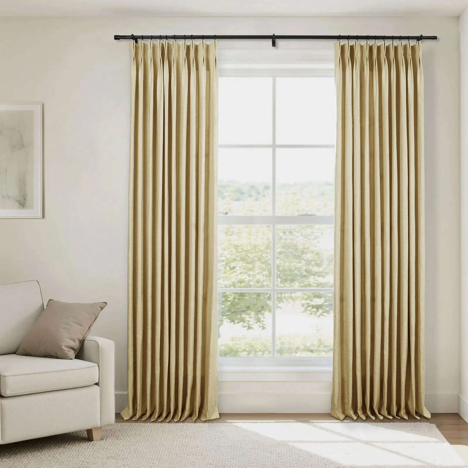 Zola Custom Heavyweight Curtain Pleated - Image 23