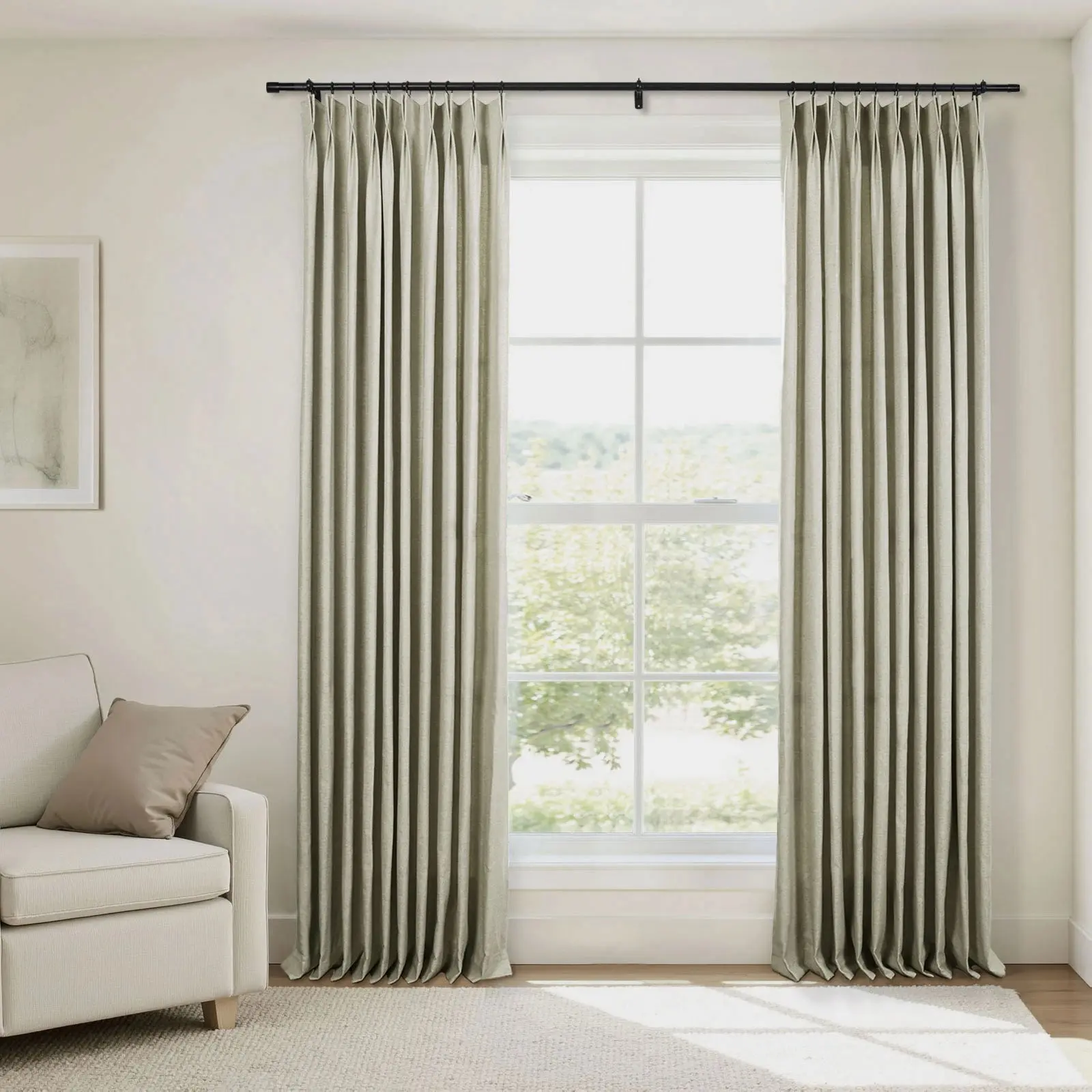 Zola Custom Heavyweight Curtain Pleated - Image 27