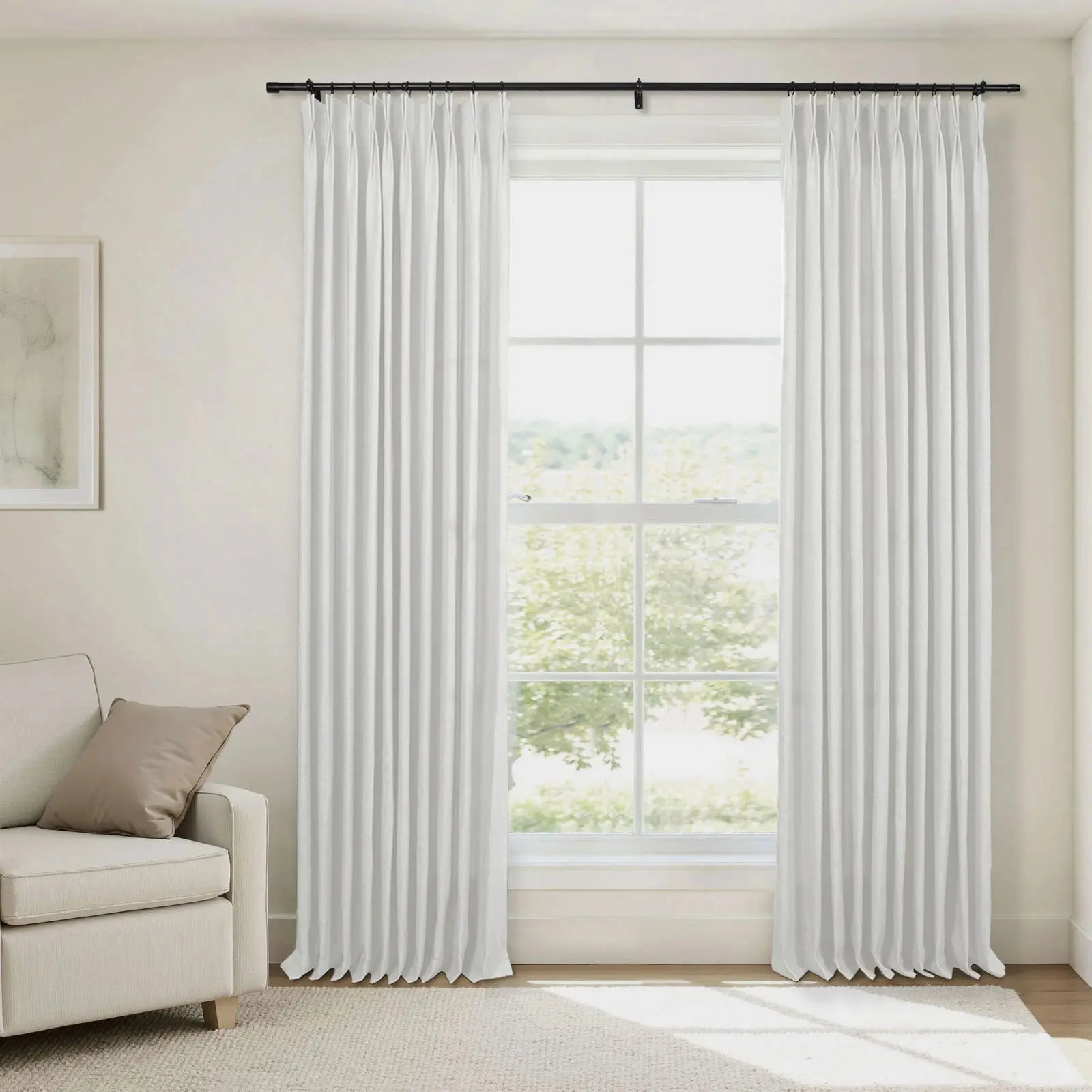 Zola Custom Heavyweight Curtain Pleated - Image 6